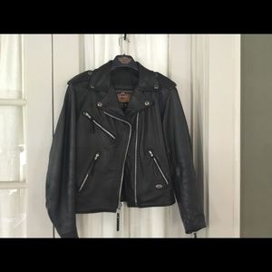 Woman’s Harley Davidson leather jacket